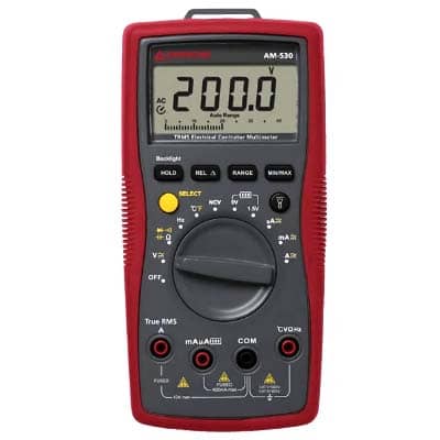 Amprobe AM-530 True-rms Electrical Contractor Multimeter