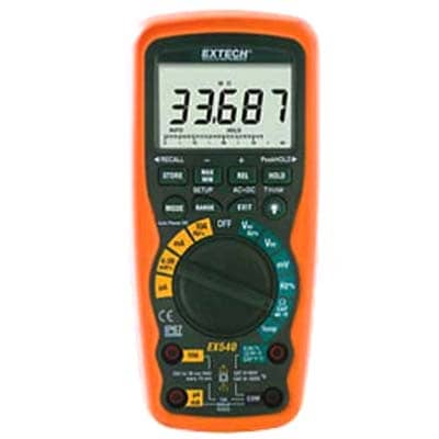 EXTECH EX540 12 Function Wireless True RMS Industrial MultiMeter