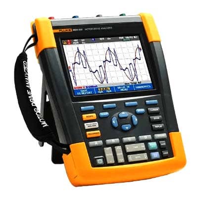 Fluke MDA-510 and MDA-550 Motor Drive Analyzers