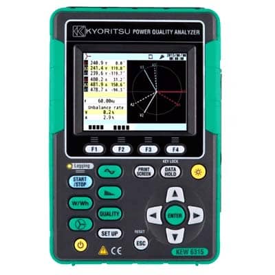 Kyoritsu KEW 6315 Power Quality Analyzer