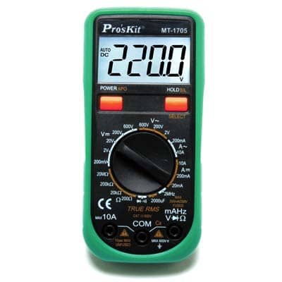 MT-1705 3 1-2 Compact DigitalMultimeter