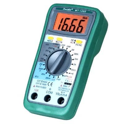 Proskit MT-1250 Professional 3 1-2 Digital Multimeter