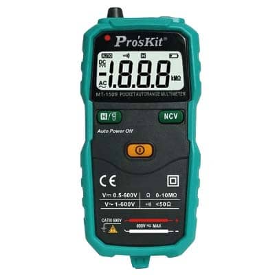 Proskit MT-1509 Pocket Autorange Multimeter